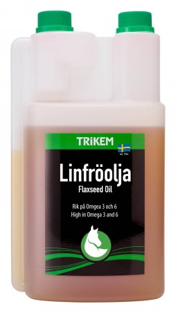 Trikem Linfrøolje 1 l.