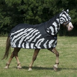 Buzz-Off Rain Zebra hals
