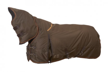 Regndekken med nakke og fleecefòr 135 cm