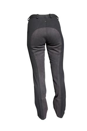 Jodhpurs svart med helskinn