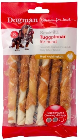 Tyggepinner m/kylling 6pk