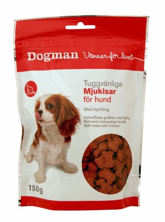 Hundegodt med kylling myke