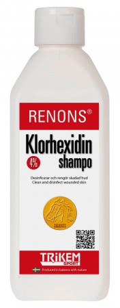Trikem Klorhexidinshampo 600 ml.