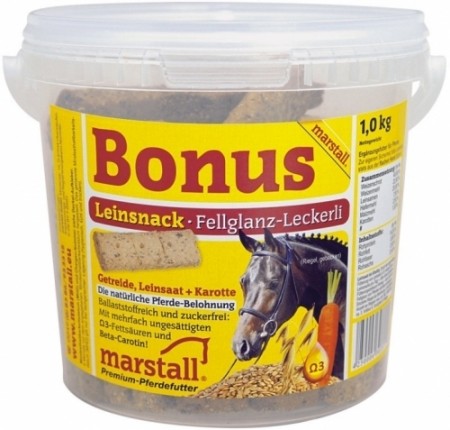 Marstall hestegodt linfrø/gulrot